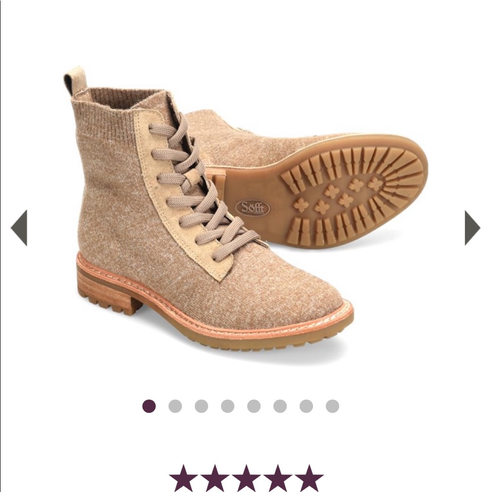 Sofft Landee Combat Boots
